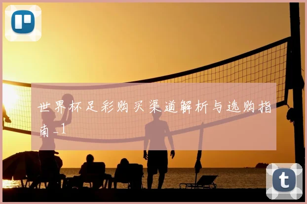 世界杯足彩购买渠道解析与选购指南_1